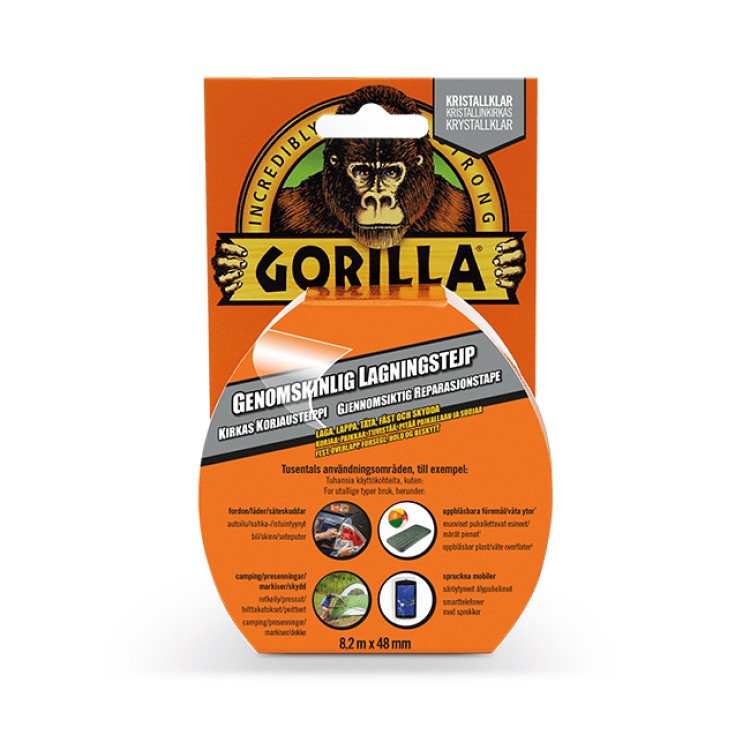Gjennomsiktig Gorilla Tape