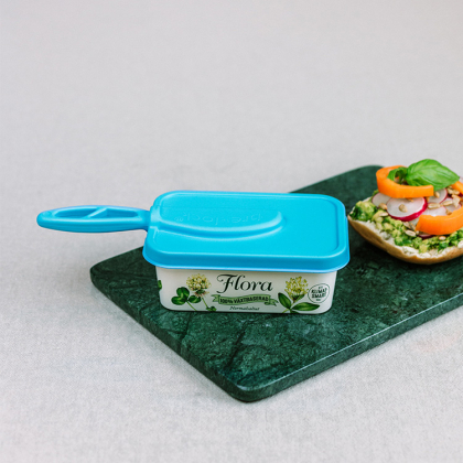 Brelock, lokk med smørkniv, 400 g Blå