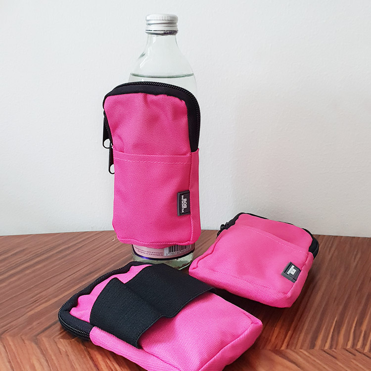 Veske på vannflasken, Rosa