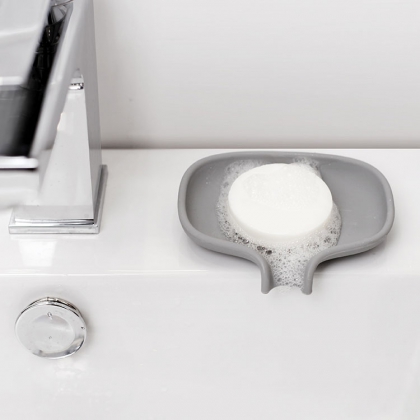 Mykt såpefat med avrenning, Liten Grå