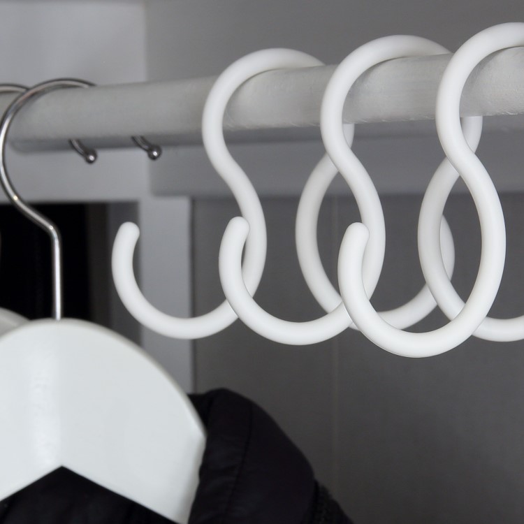 Universalkrok Swedhook, Hvit, 3 stk.