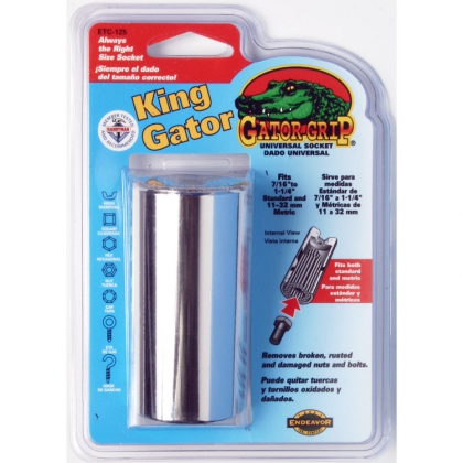 Gator Grip - Fleksibel pipenøkkel, Pipe 11-32 mm
