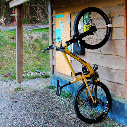 Sykkelholder Clug, MTB Oransje