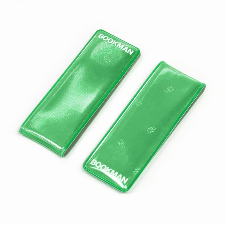 Magnetiske reflekser, Rektangulær grønn 2-pakning