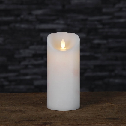 Kubbelys med blafrende flamme, 15 cm