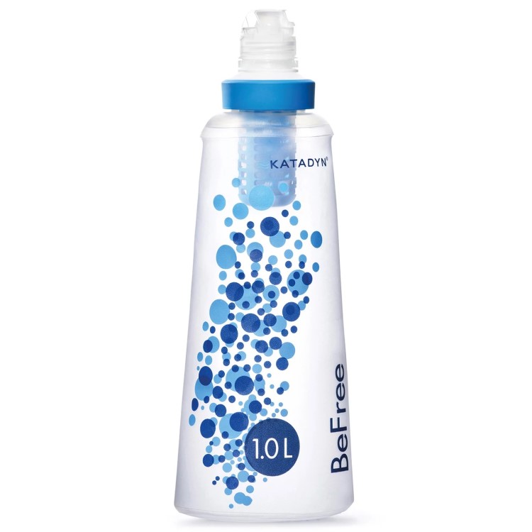 Vannflaske med vannrensing, 1 Liter