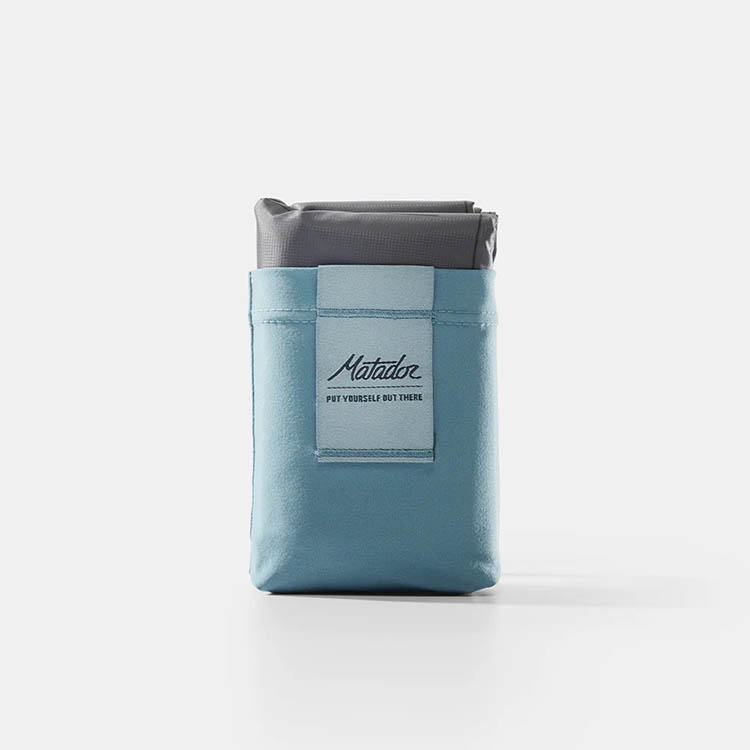 Piknikpledd i lommeformat, Blå