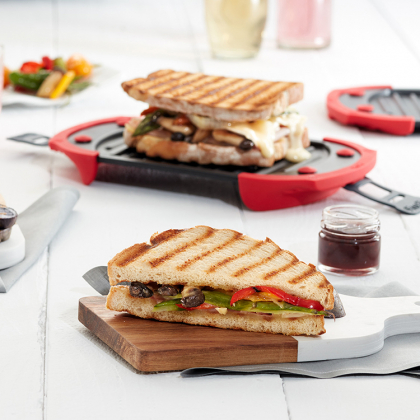 Grillplate til mikrobølgeovnen