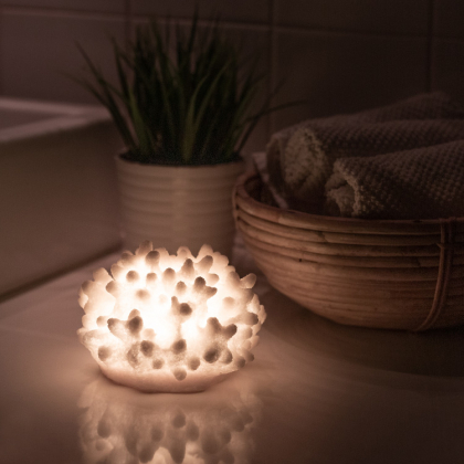 Dekorasjonsbelysning med timer, Korall