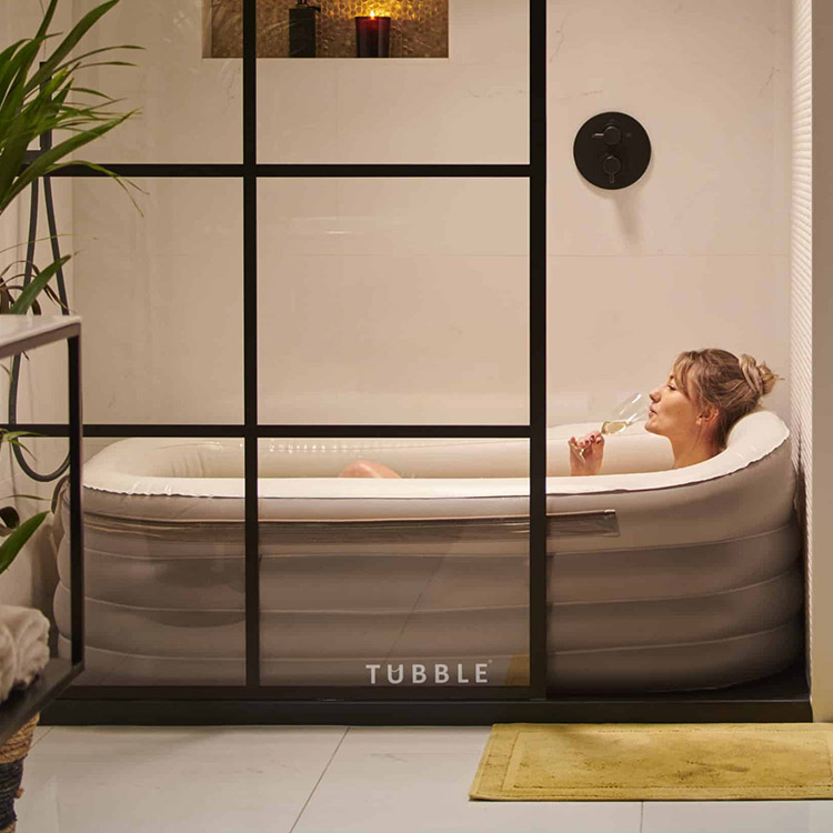 Oppblåsbart badekar Tubble