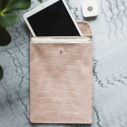 Signalblokkerende iPad-veske med lås, Rosa