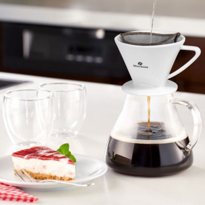 Mykt kaffefilter i rustfritt stål, Størrelse 2