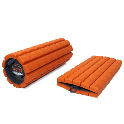 Sammenleggbar foam roller, Morph Bravo Oransje