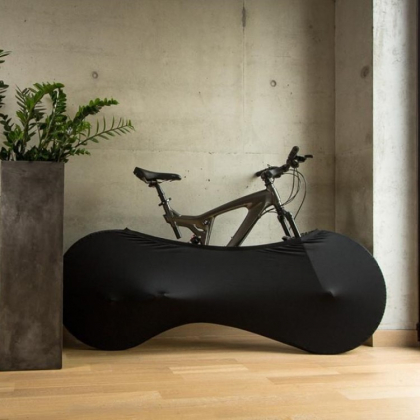 Sykkelbeskyttelse Velosock, Svart