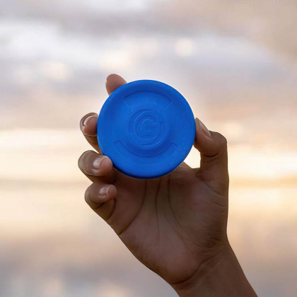 Liten frisbee, Blå