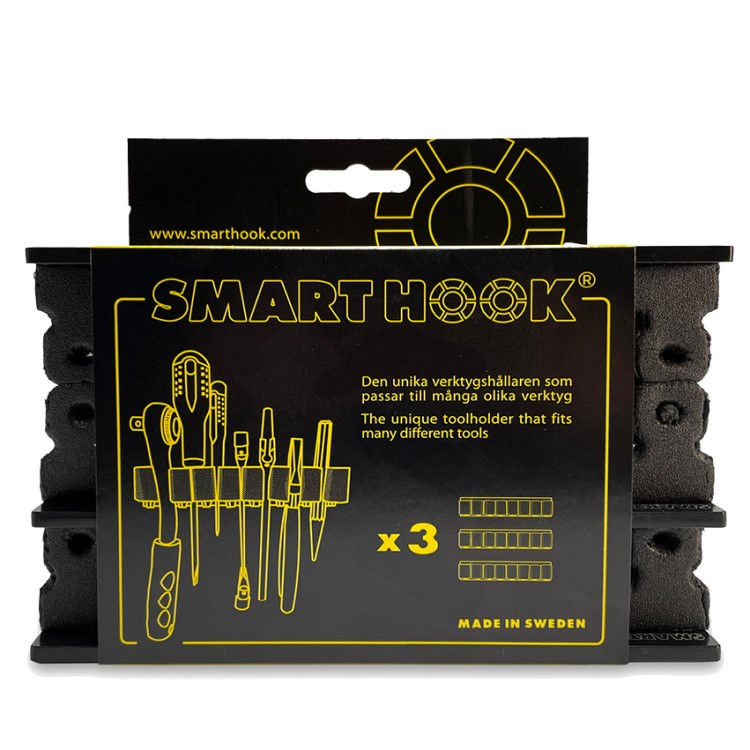 Verktøyholder Smarthook 3 stk., Small