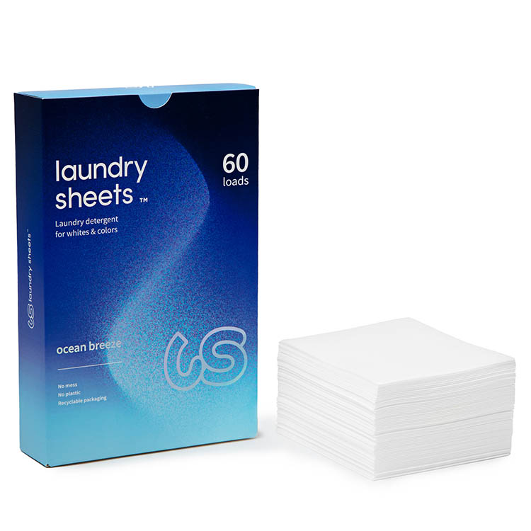 Vaskemiddelark Laundry Sheets, 60 stk. parfymert