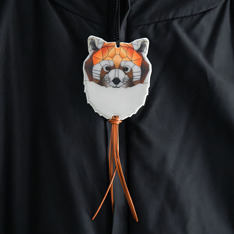 Reflekstilbehør med dyremotiv, Rød Panda