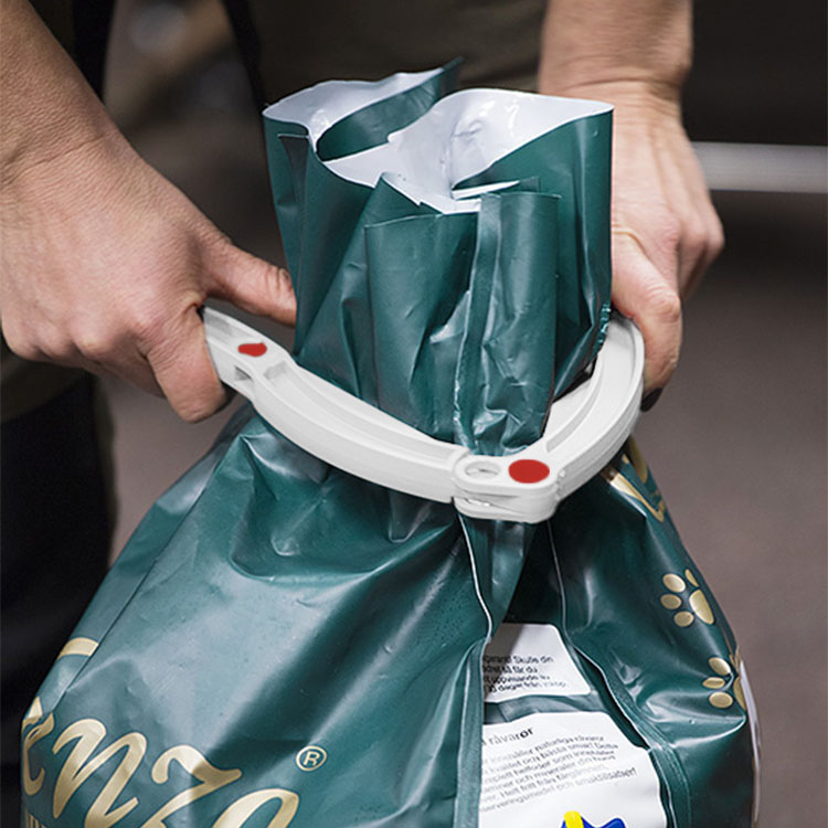 Stor poseklemmer, Hvit 24,5 cm