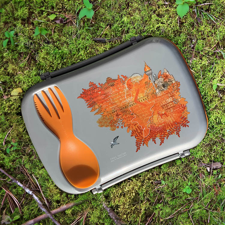 Matboks med kjølelokk, Oransje