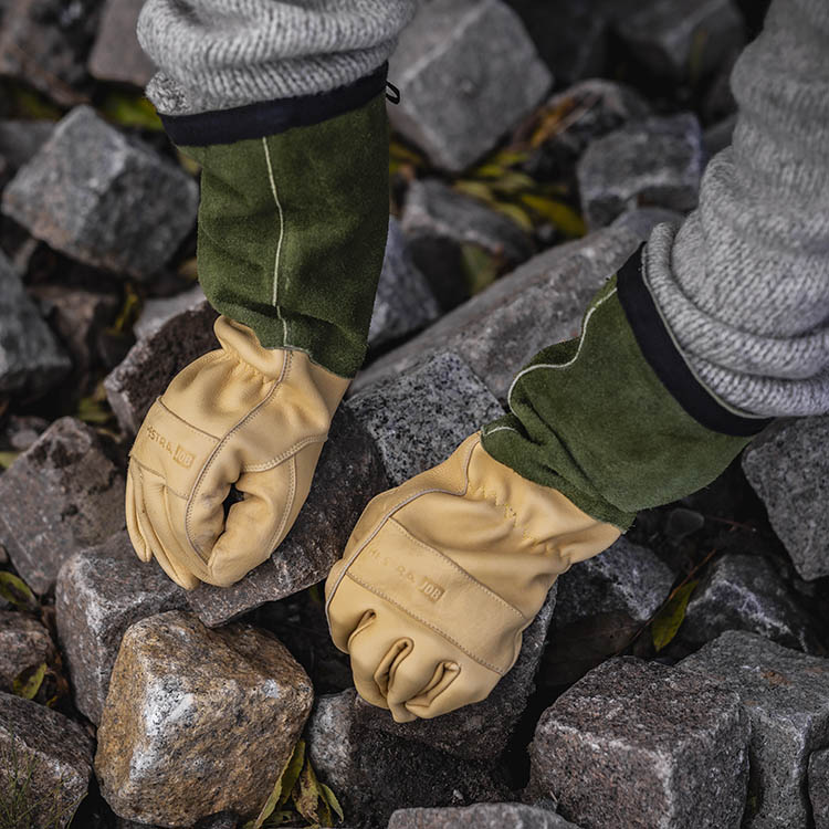 Lange arbeidshansker, Størrelse 7