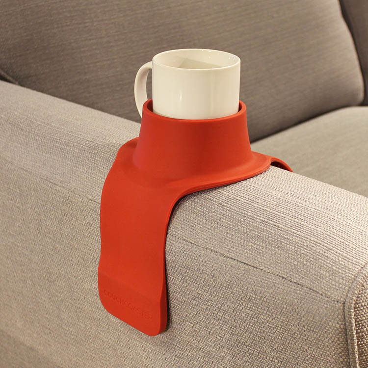 Koppholder til sofaen, Rød