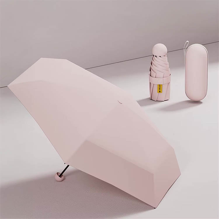 Paraply med vanntett etui, Rosa