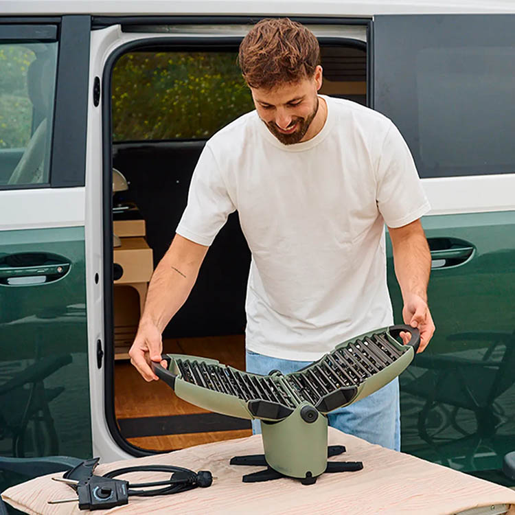 Bærbar elektrisk grill, NomadiQ