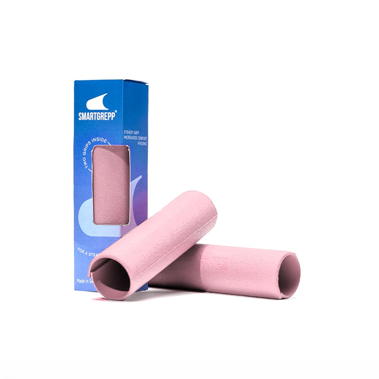 Håndtak for styrketrening, SmartGrepp, Lyserød