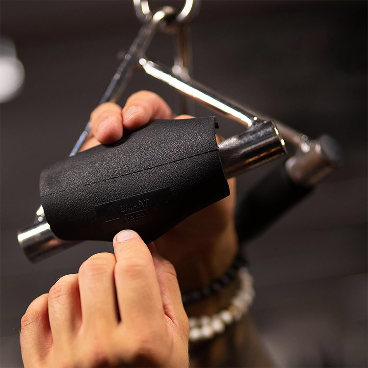 Håndtak for styrketrening, SmartGrip, Svart