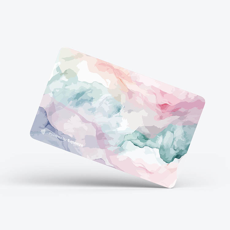 Debetkort Tapeeze, Pastell