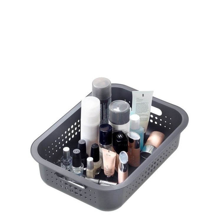 SmartStore™ Basket Recycled 10 oppbevaringskurv Oppbevaringskurv av 100% resirkulert plast. Ypperlig til oppbevaring av mye forskjellig. Lokk kan kjøpes i tillegg.