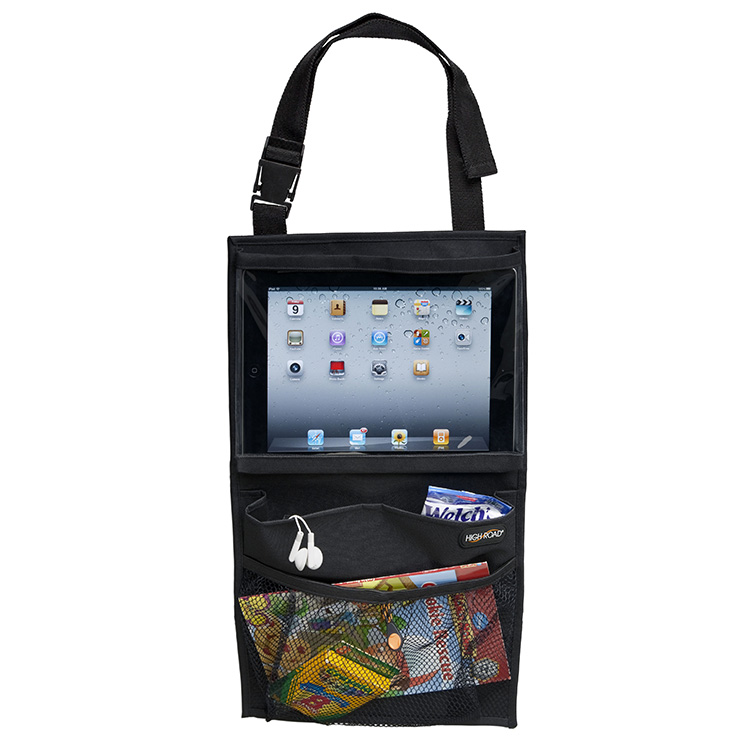 iPad-holder med smarte lommer