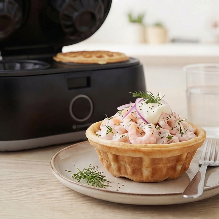 Dobbelt Vaffelskåljern