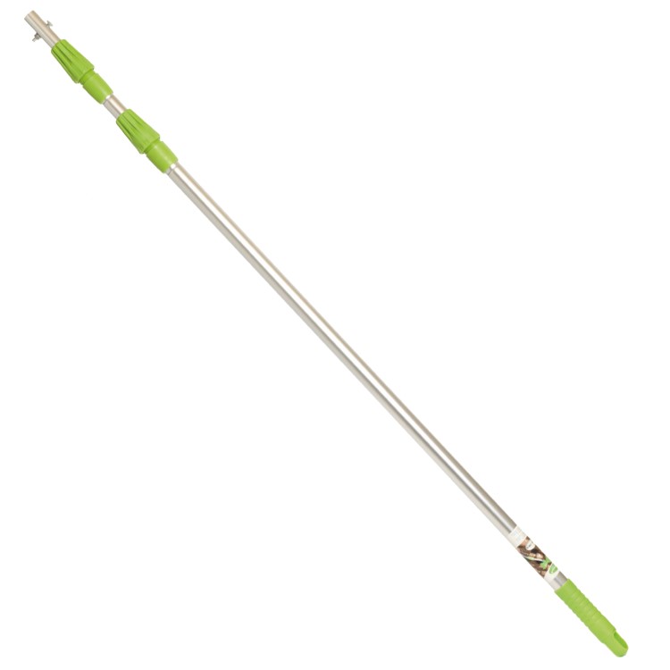 Teleskopisk skaft til takskrapen