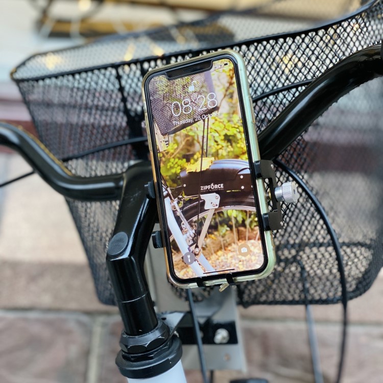 Mobilholder til sykkel, Zipforce