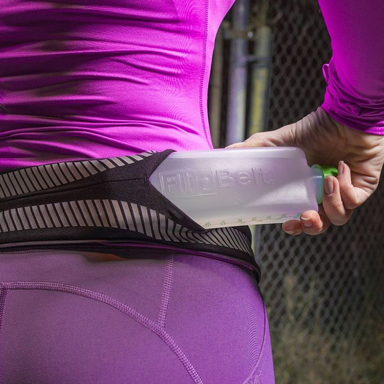FlipBelt vannflaske