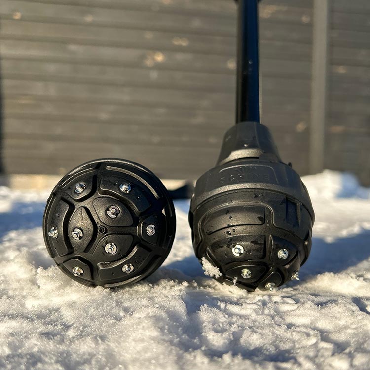 Ekstra demper til krykke 1-pakning, isbrodder