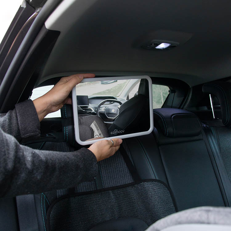 LED-speil for bilbarnestol