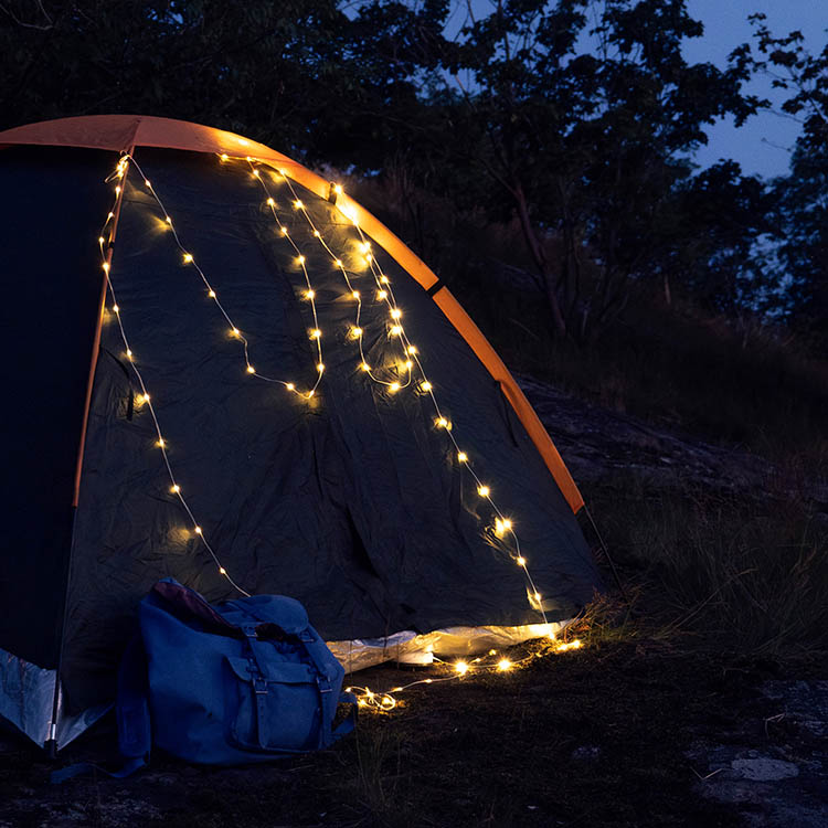 Uttrekkbar lysløkke