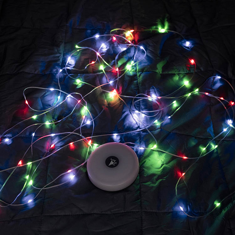 Uttrekkbar lysløkke