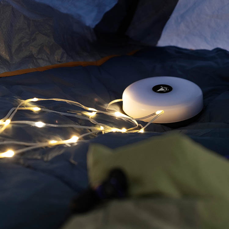 Uttrekkbar lysløkke