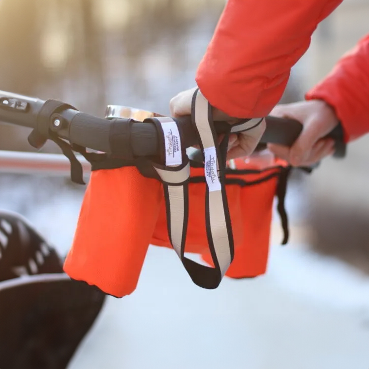 Håndleddsstropp med refleks for barnevogn
