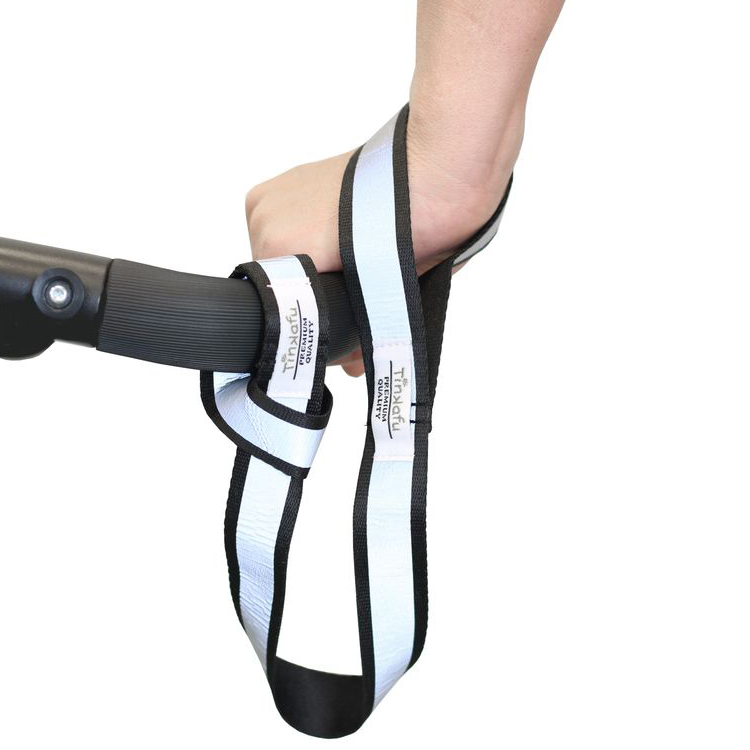 Håndleddsstropp med refleks for barnevogn