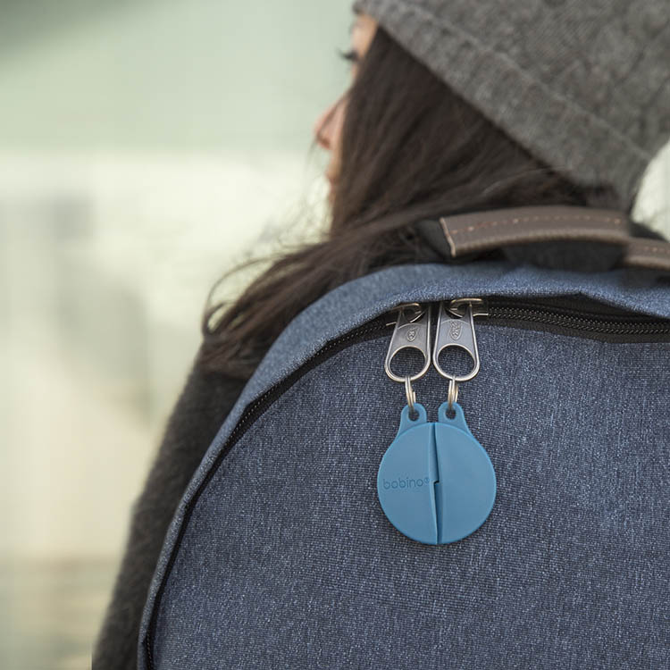 Låsespenne til glidelås, 2-pakning