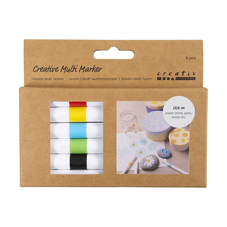 Tusjpenner 6-pakning