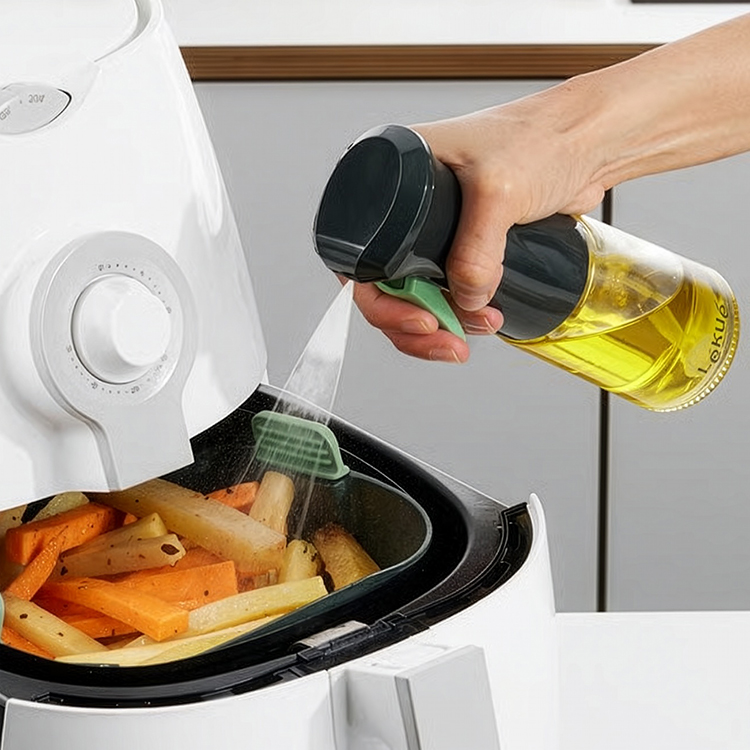 Oljesprayflaske, Lékué