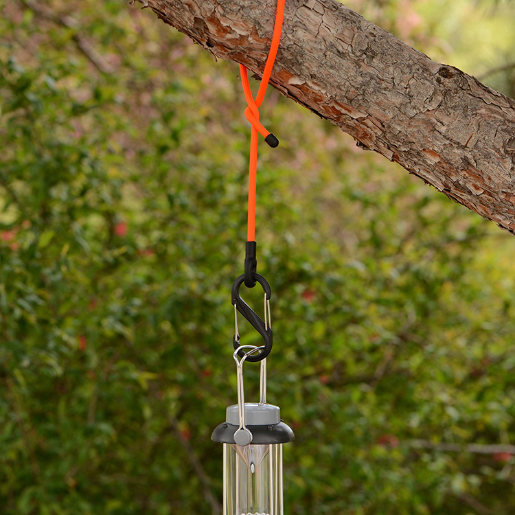 Bøybart festebånd med karabinkrok