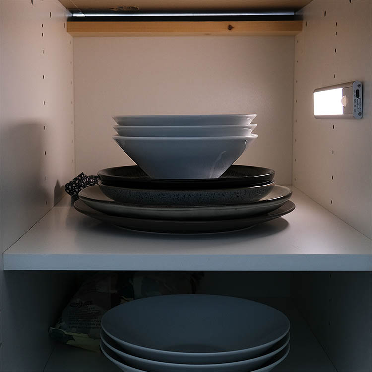 LED-lampe med bevegelsessensor