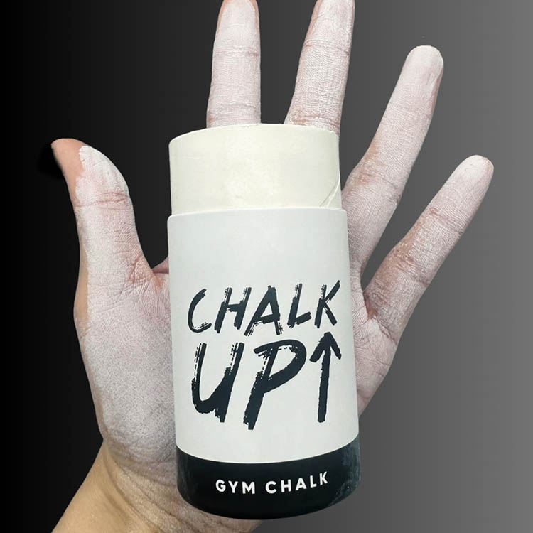 Treningskalk for hendene, Chalk up